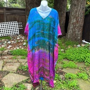 Sun Child Silk Caftan